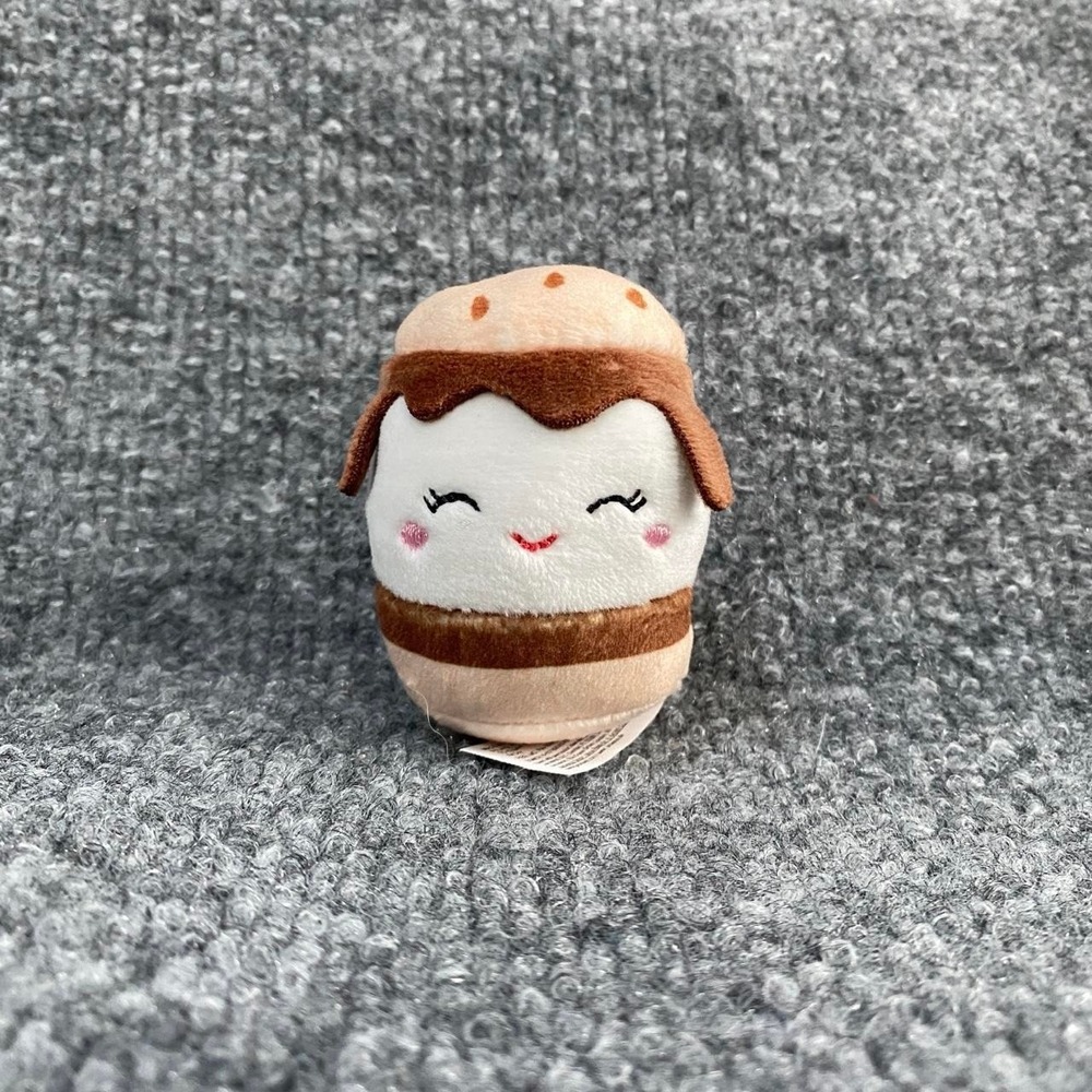 SQUISHVILLE CARMELITA THE SMORES SWEET TOOTH MICRO SV STUFFED PLUSH TOY